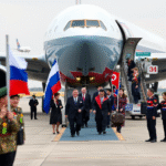 Russia and North Korea resume direct flights after 70 years.