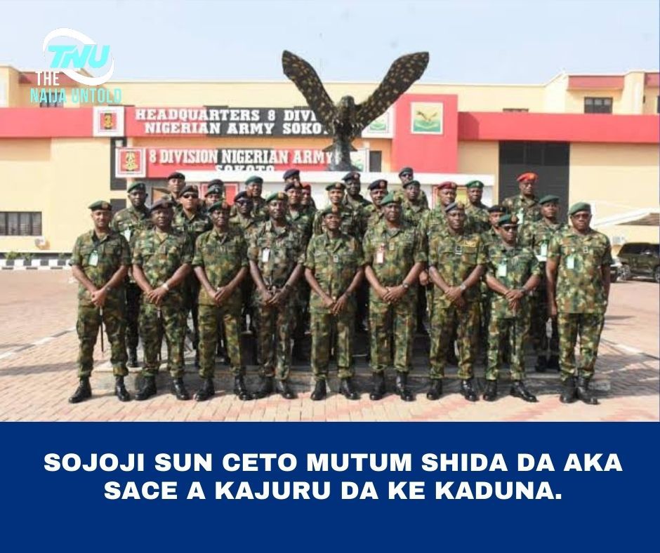 SOJOJI SUN CETO MUTUM SHIDA DA AKA SACE A KUJARU DA KE KADUNA