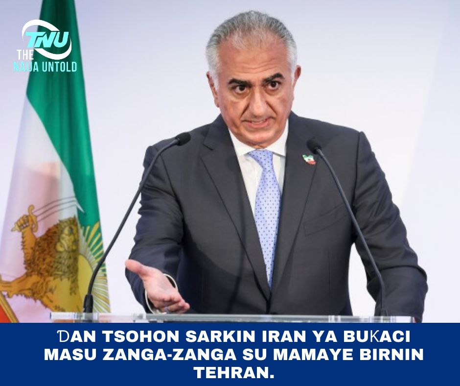 Ɗan tsohon sarkin Iran ya buƙaci masu zanga-zanga su mamaye birnin Tehran.