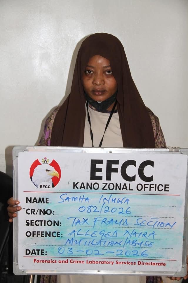 EFCC ta kama jarumar kannywood Samha M Inuwa bisa zargin face majina da takaddar Naira