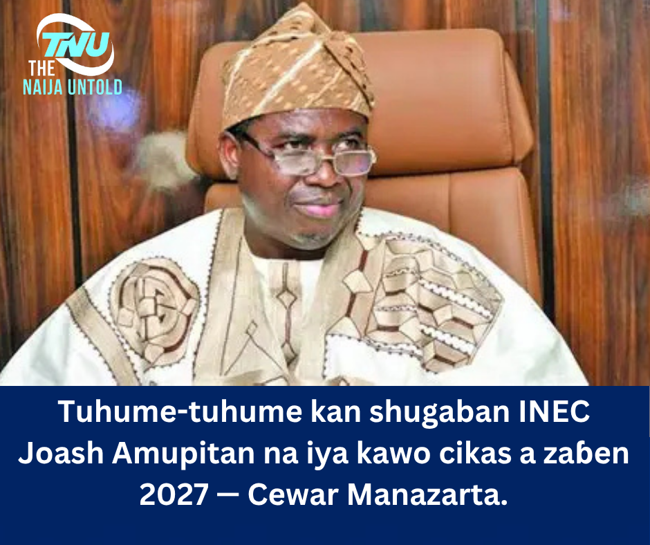 Tuhume-tuhume kan shugaban INEC Joash Amupitan na iya kawo cikas a zaɓen 2027 — Cewar Manazarta.