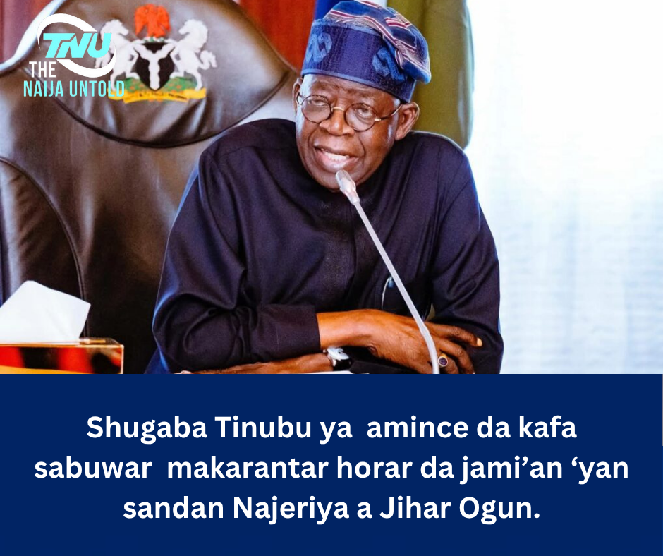 Shugaba Tinubu ya  amince da kafa sabuwar  makarantar horar da jami’an ‘yan sandan Najeriya a Jihar Ogun.