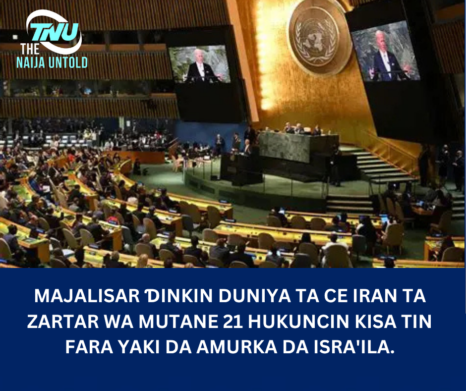 Majalisar Ɗinkin Duniya ta ce Iran ta zartar wa mutane 21 hukuncin kisa tin fara yaki da Amurka da Isra’ila.