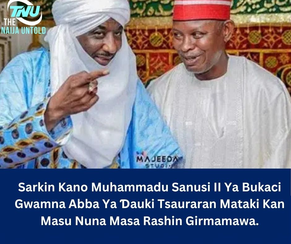 Sarkin Kano Muhammadu Sanusi II Ya Bukaci Gwamna Abba Ya Ɗauki Tsauraran Mataki Kan Masu Nuna Masa Rashin Girmamawa.
