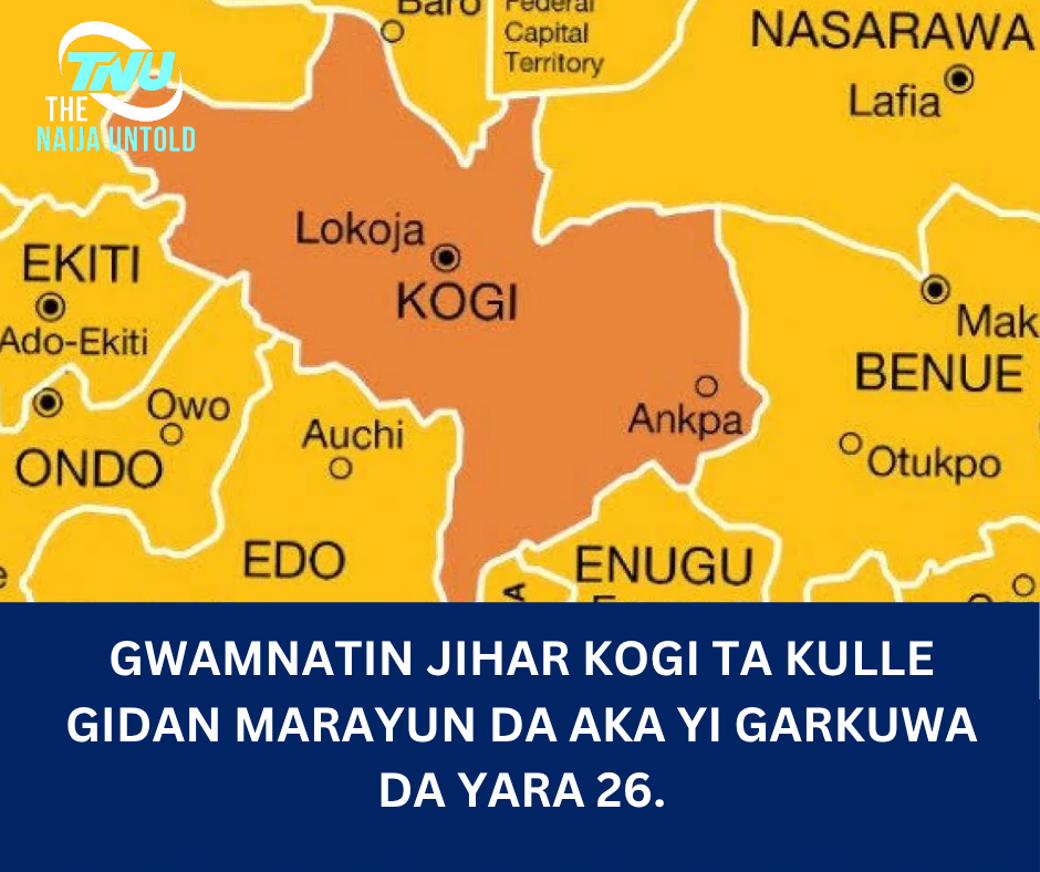 Gwamnatin Jihar Kogi ta kulle gidan marayun da aka yi garkuwa da yara 26.
