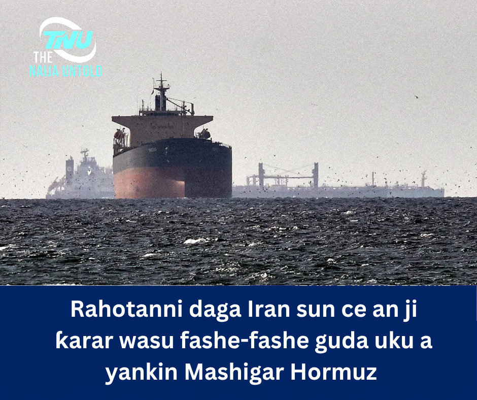 Rahotanni daga Iran sun ce an ji ƙarar wasu fashe-fashe guda uku a yankin Mashigar Hormuz da kuma kudancin tsibirin Qeshm a cikin daren Litinin zuwa safiyar Talata.