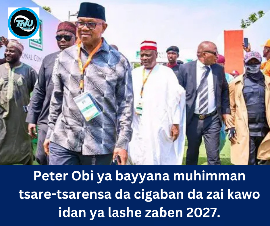 Peter Obi ya bayyana muhimman tsare-tsarensa da cigaban da zai kawo idan ya lashe zaɓen 2027.